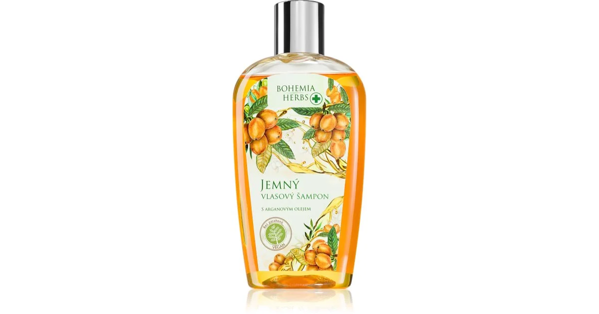 Bohemia Gifts & Cosmetics Bohemia Herbs Shampoo All'Olio Di Argan Per Capelli 250 Ml