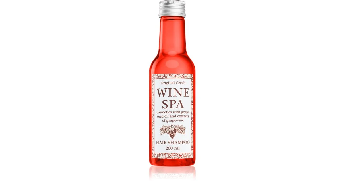Bohemia Gifts & Cosmetics Wine Spa shampoo per capelli 200 ml