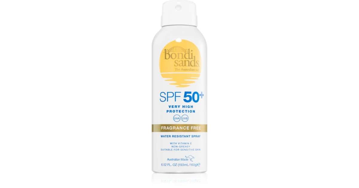 Bondi Sands Spf 50+ Spray Senza Profumo Solare Protettivo Spf 50+ 160 G