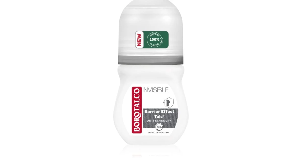 Borotalco Invisible Deo Roll On - 50 ml