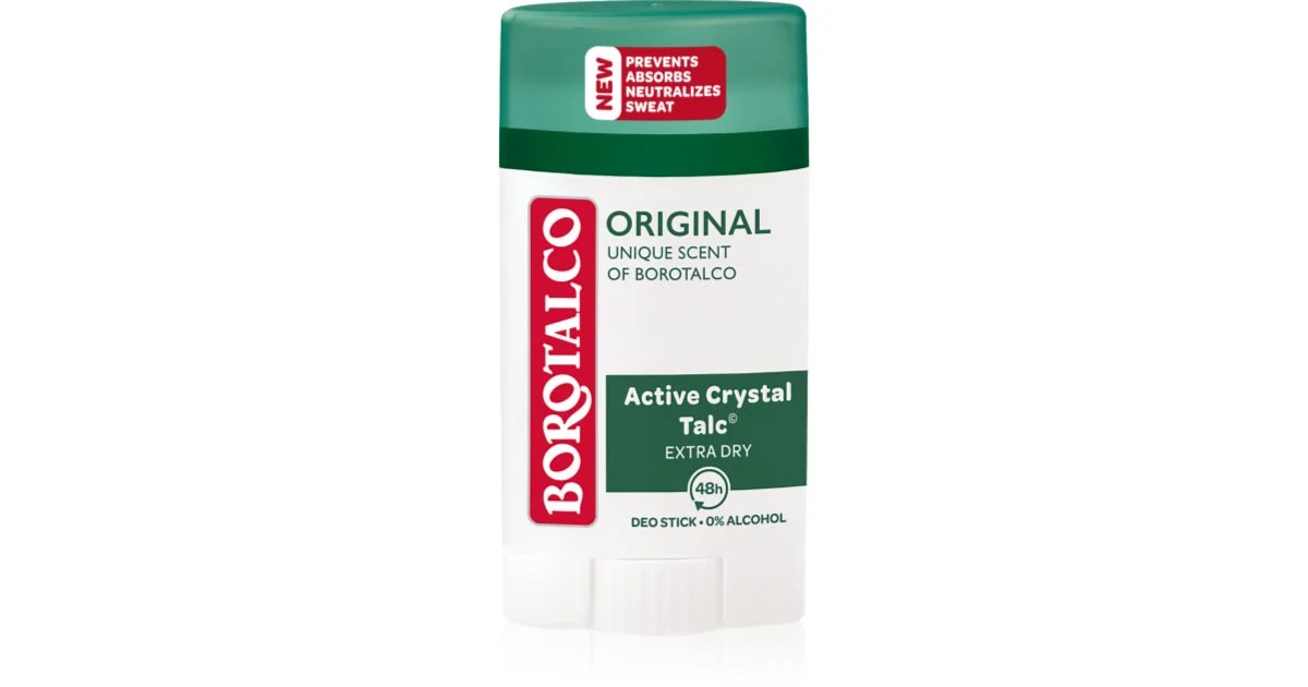 Borotalco Original antitraspirante e deodorante solido 40 ml