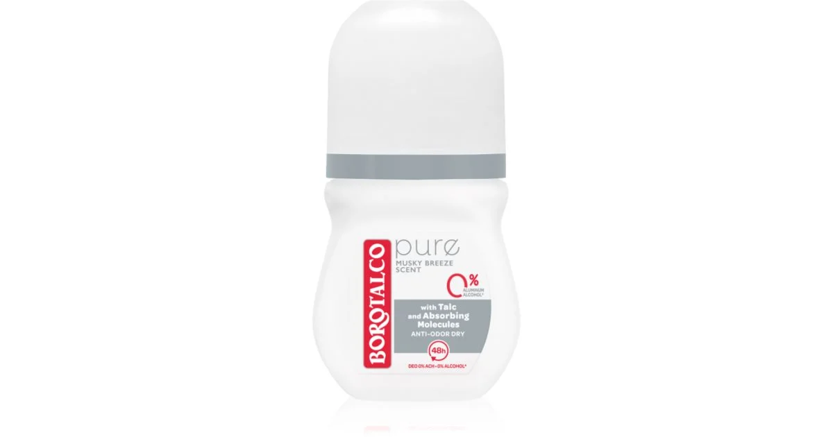 Borotalco Pure Deo Roll On 48h - 50ml