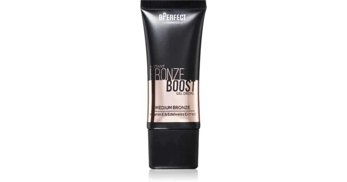 BPerfect Bronze Boost Gel Drops bronzer liquido colore Medium 30 ml
