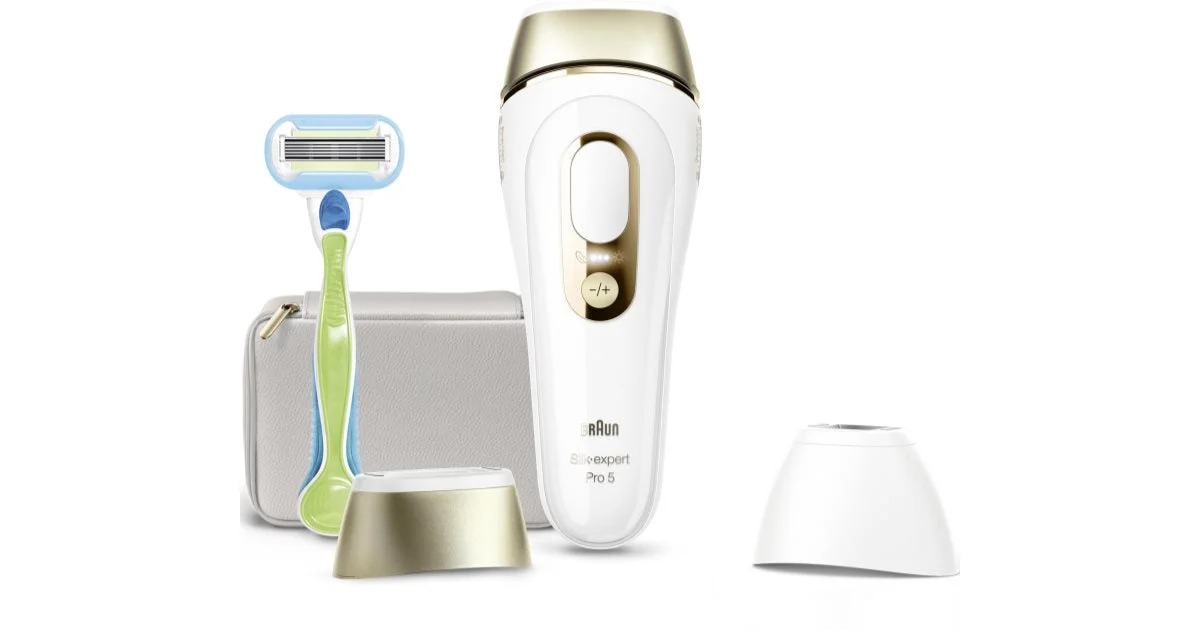 Braun Silk-expert PRO 5 IPL5152 epilatore IPL per corpo, viso, zona bikini e ascelle 1 pz