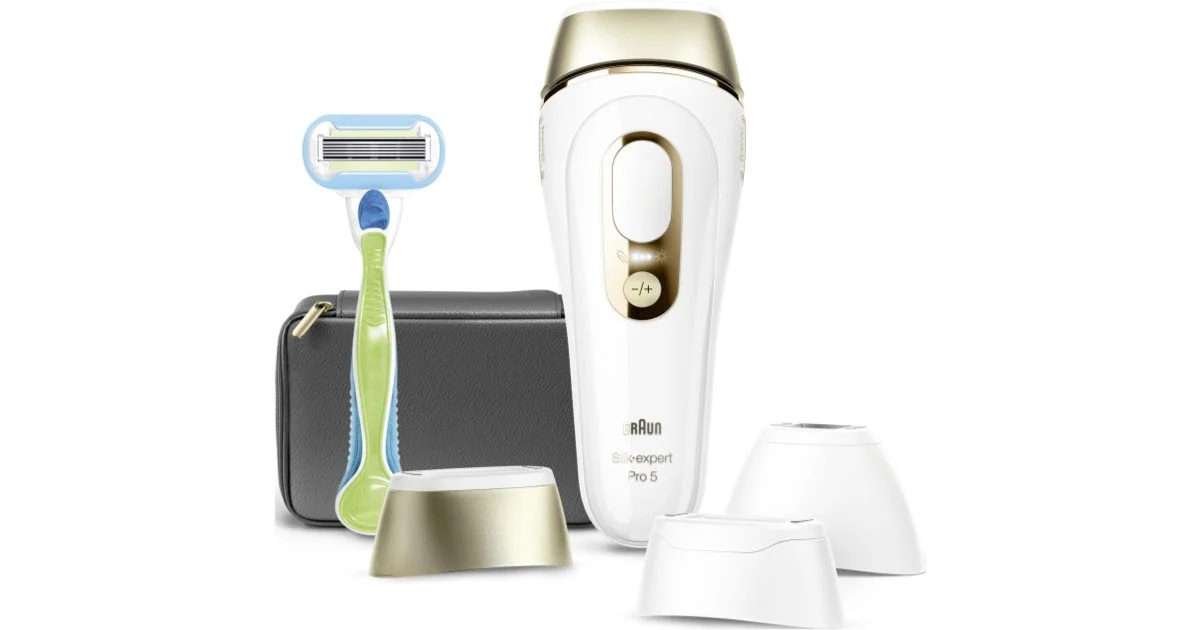 Braun Silk-Expert Pro 5 Ipl5242 Epilatore Ipl Per Corpo, Viso, Zona Bikini E Ascelle 1 Pz