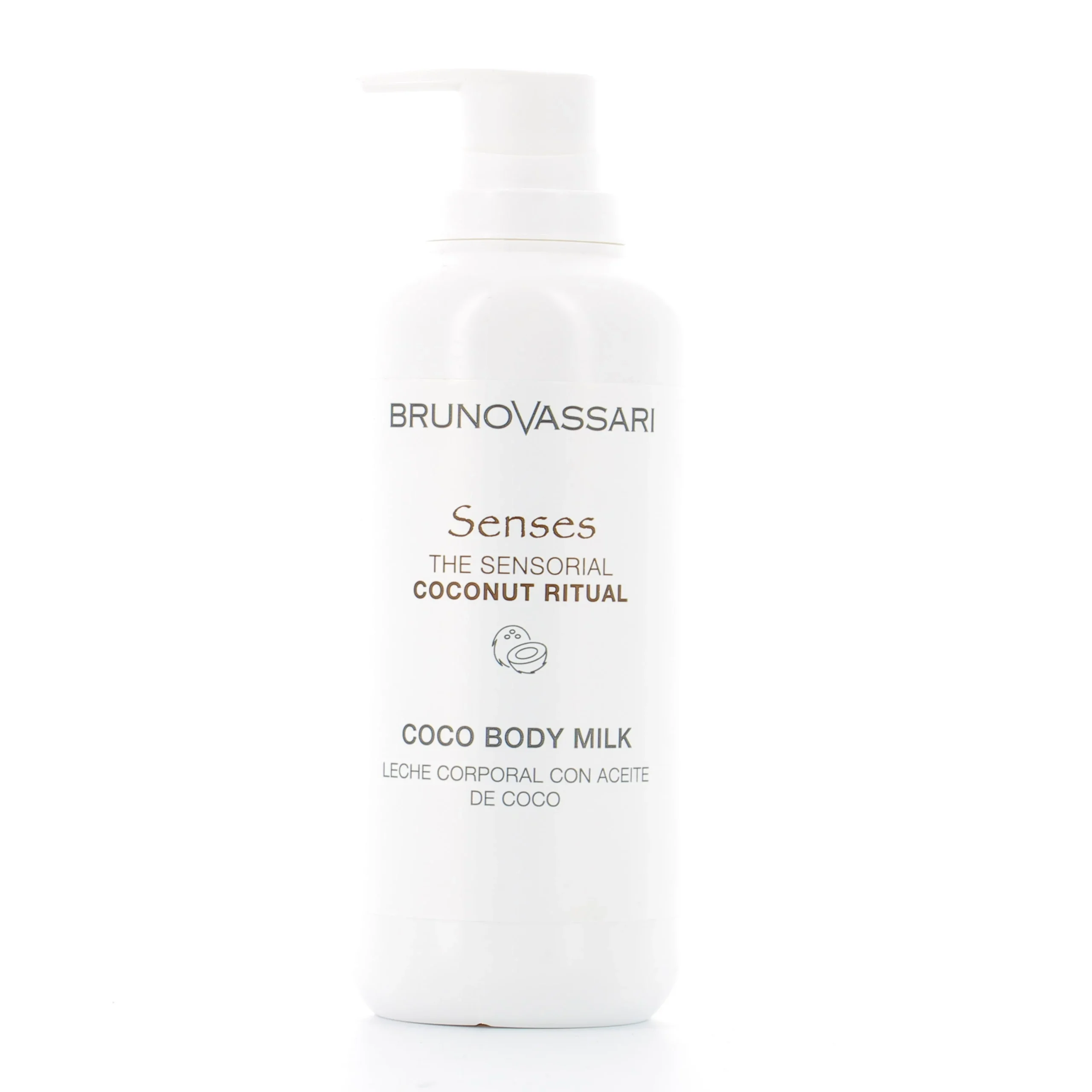 Bruno Vassari Sensi Olio di Cocco Latte Corpo Idratante Mattina & Sera 400 ml