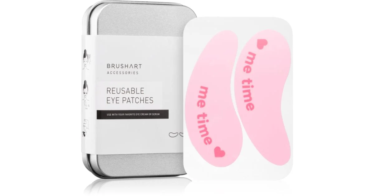 BrushArt Accessories Reusable patches patch riutilizzabili per gli occhi Me Time 2 pezzi