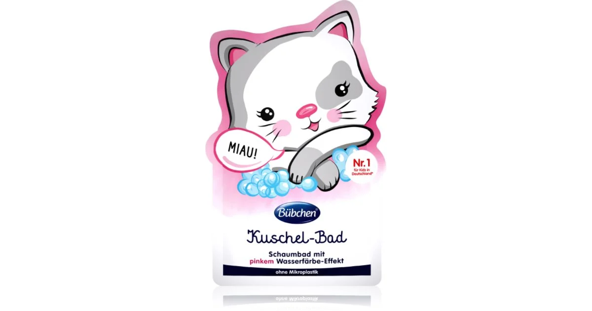Bübchen Bath Kitten bagnoschiuma per bambini 3anni + 40 ml