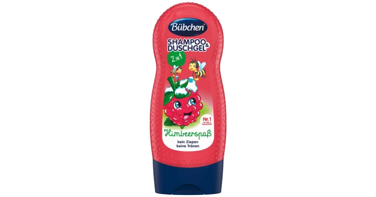 Bübchen Himbeere shampoo e doccia gel 2 in 1 per bambini 230 ml