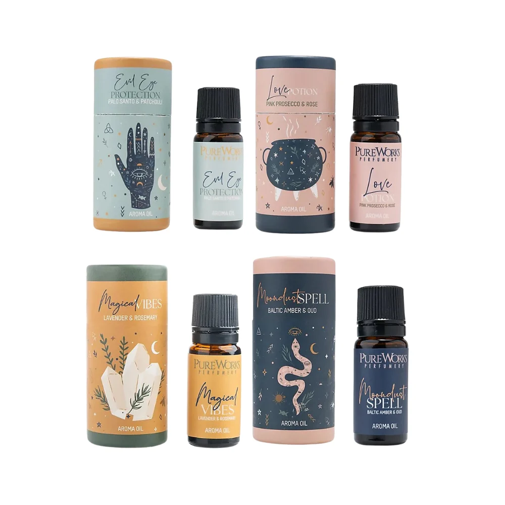 Bundle Oli Aromatici Song of India – Celestial Magic – 10ml (Set 4 Fragranze)