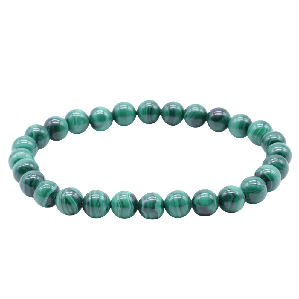 Bracciale in Malachite - 6mm