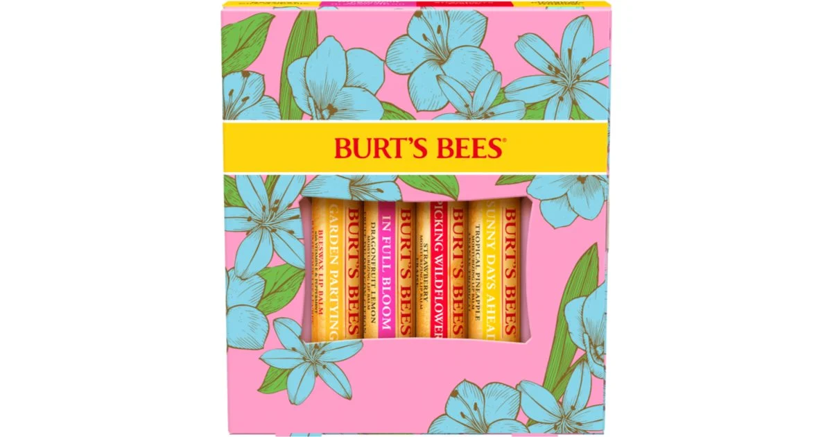 Burt’s Bees In Full Bloom kit per labbra