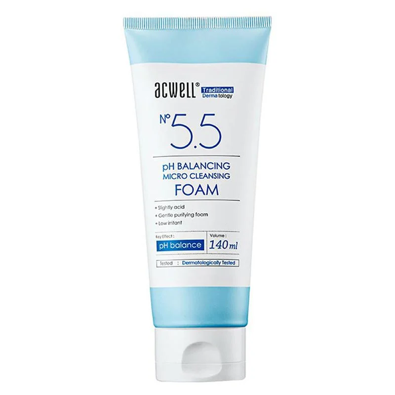 5.5 Micro schiuma detergente bilanciamento del pH 140 ml