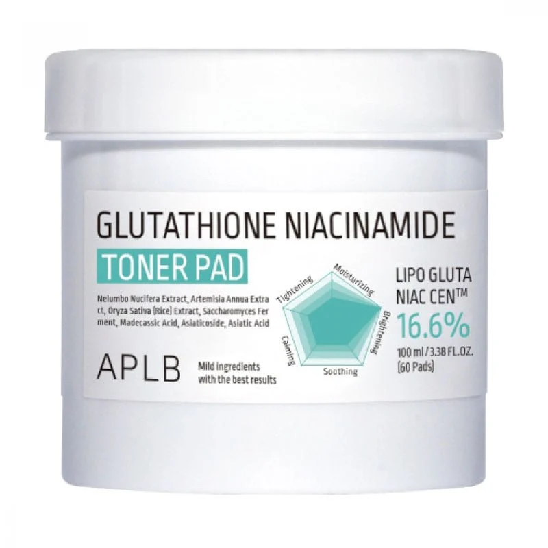 Glutatione Niacinamide Toner Tampone (60 pezzi)
