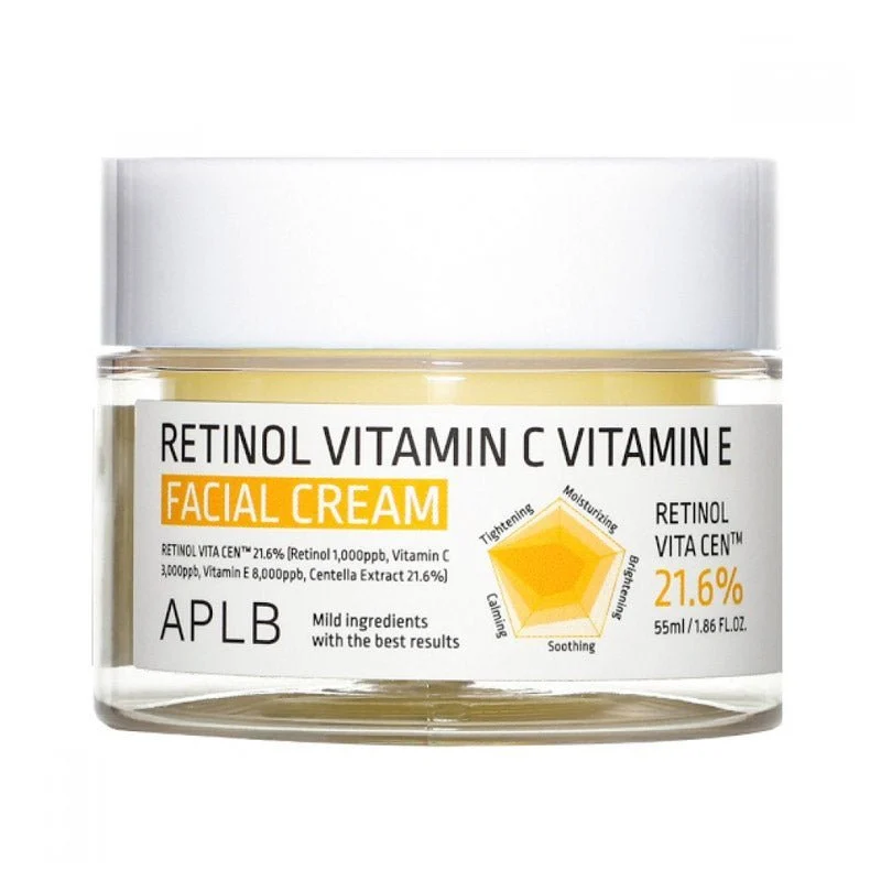 Crema viso alla vitamina C e vitamina E al retinolo 55 ml