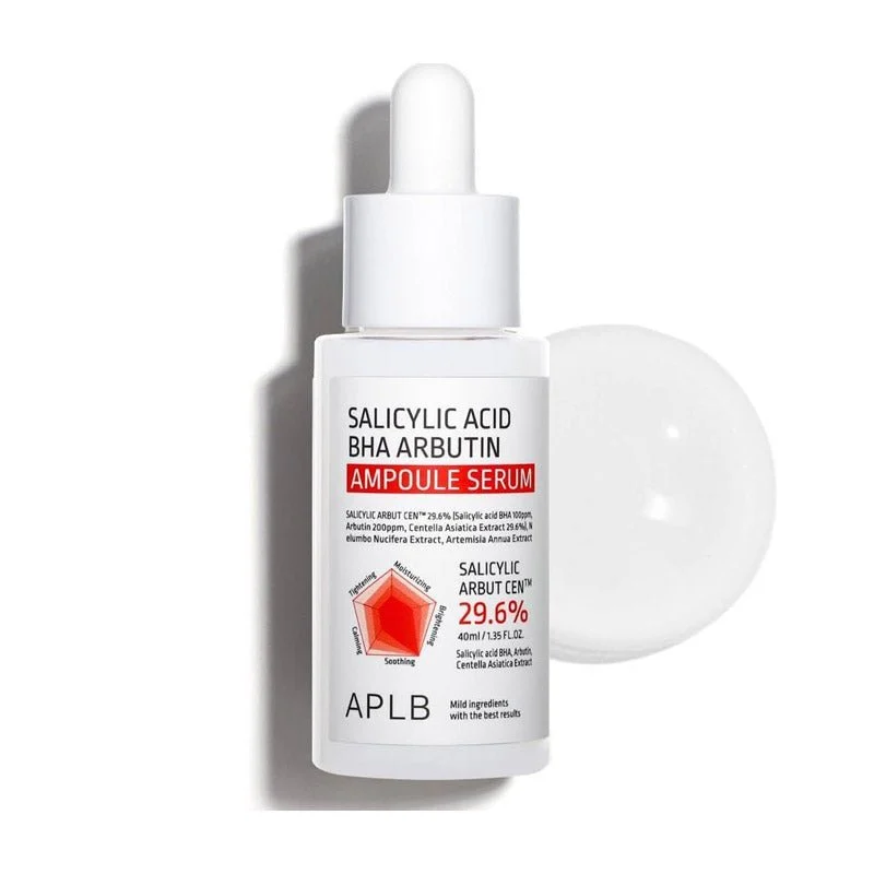Siero in fiala di acido salicilico BHA e arbutina 40 ml