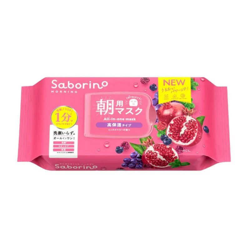 Saborino Morning Moisture Maschera Viso Frutti di Bosco Misti (30pz)