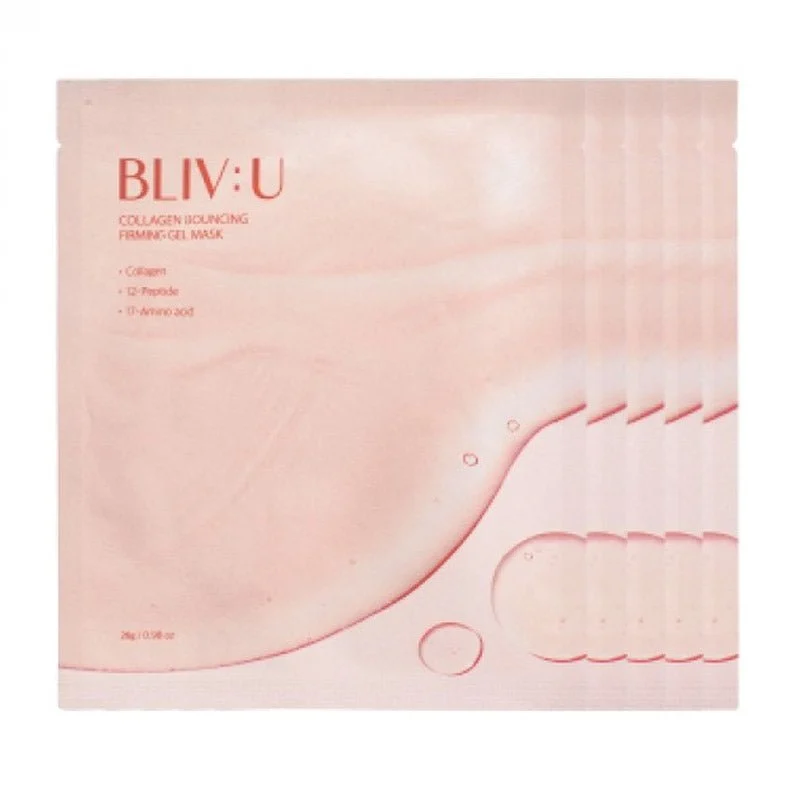 Maschera gel rassodante rimbalzante al collagene 28 g