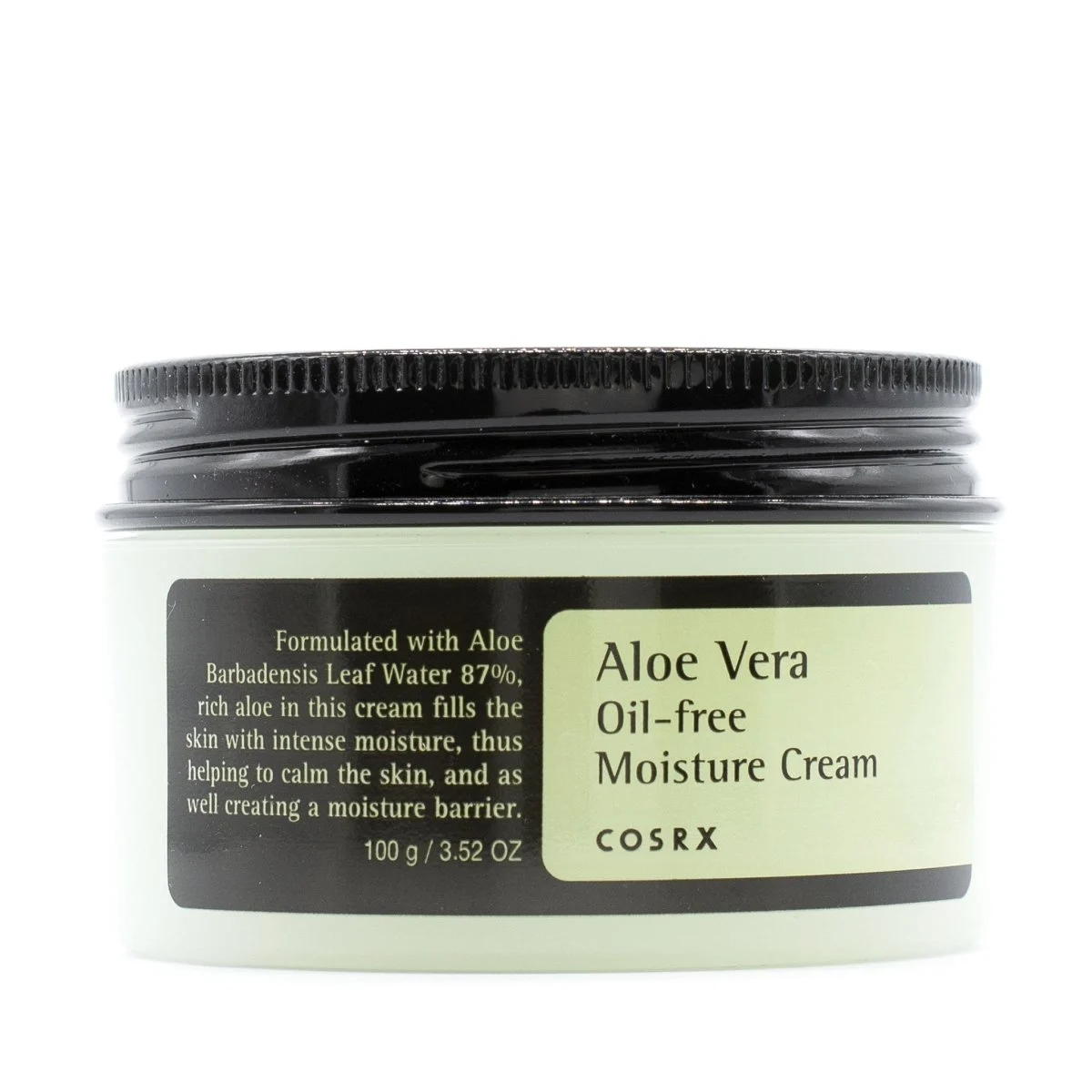 Crema idratante senza olio di aloe vera 100g