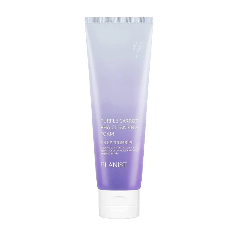 Schiuma detergente PHA alla carota viola Planist 120ml
