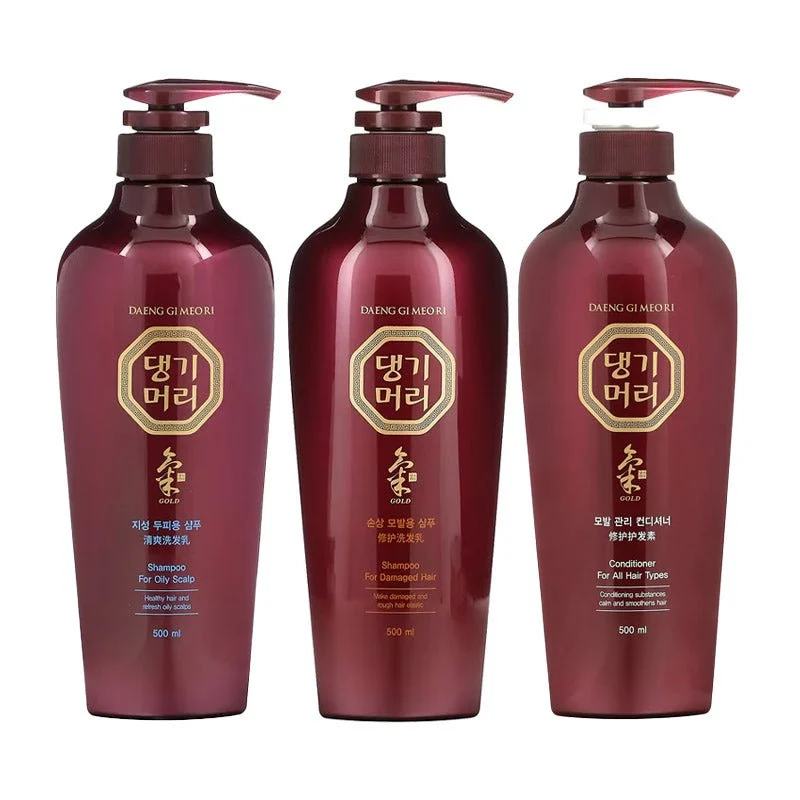 Shampoo per capelli danneggiati o cuoio capelluto grasso e balsamo 500 ml