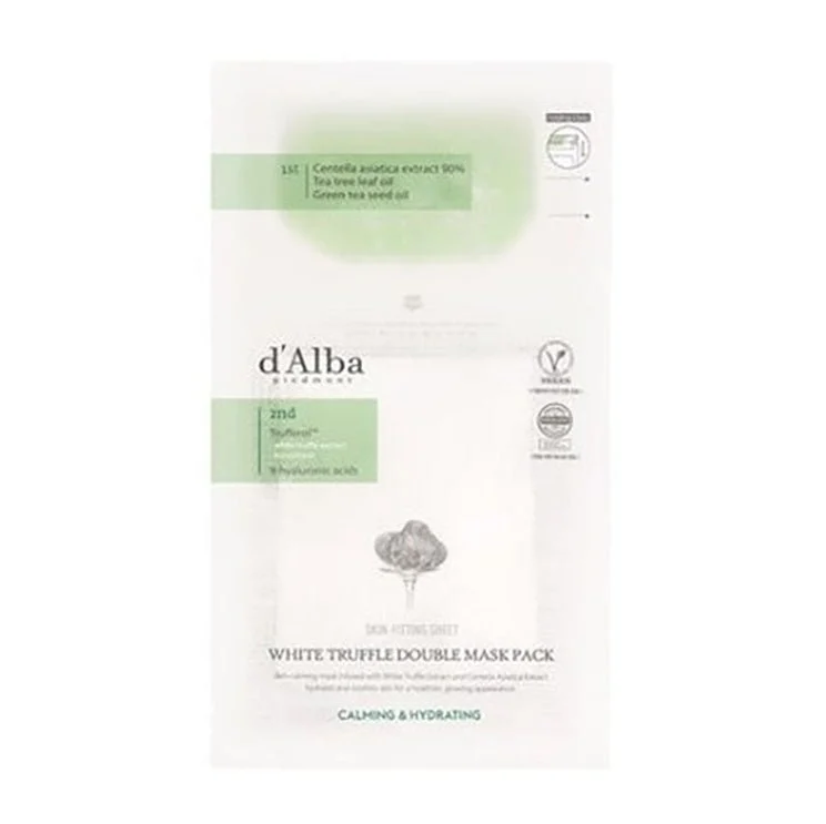 Confezione doppia maschera al tartufo bianco 34.5 g (calmante e idratante)