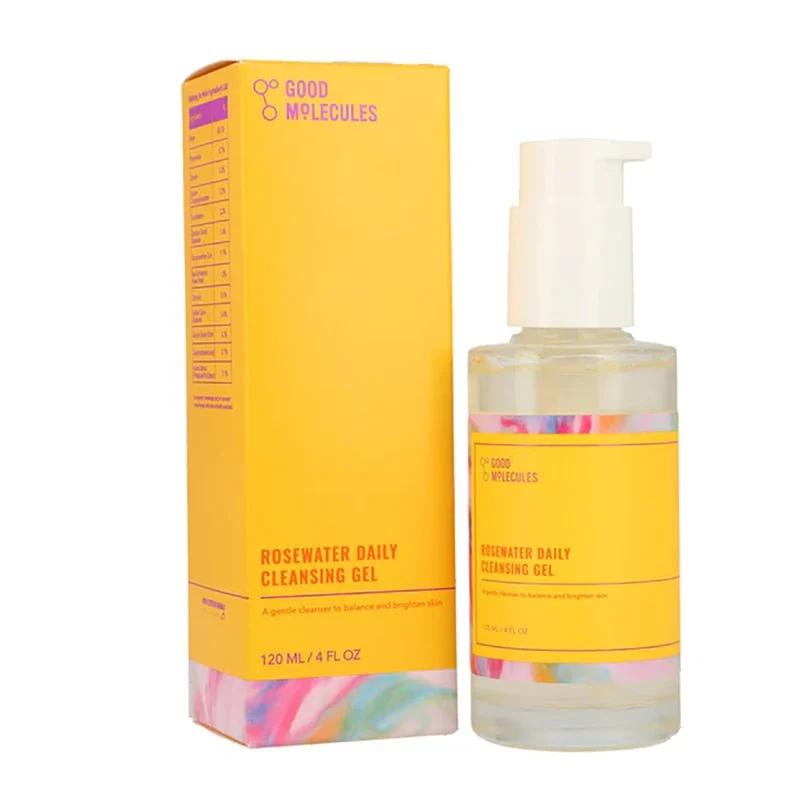 Gel detergente quotidiano all'acqua di rose 120ml