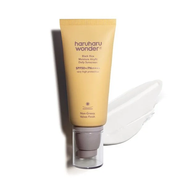 Crema solare quotidiana Airyfit per umidità del riso nero 50 ml