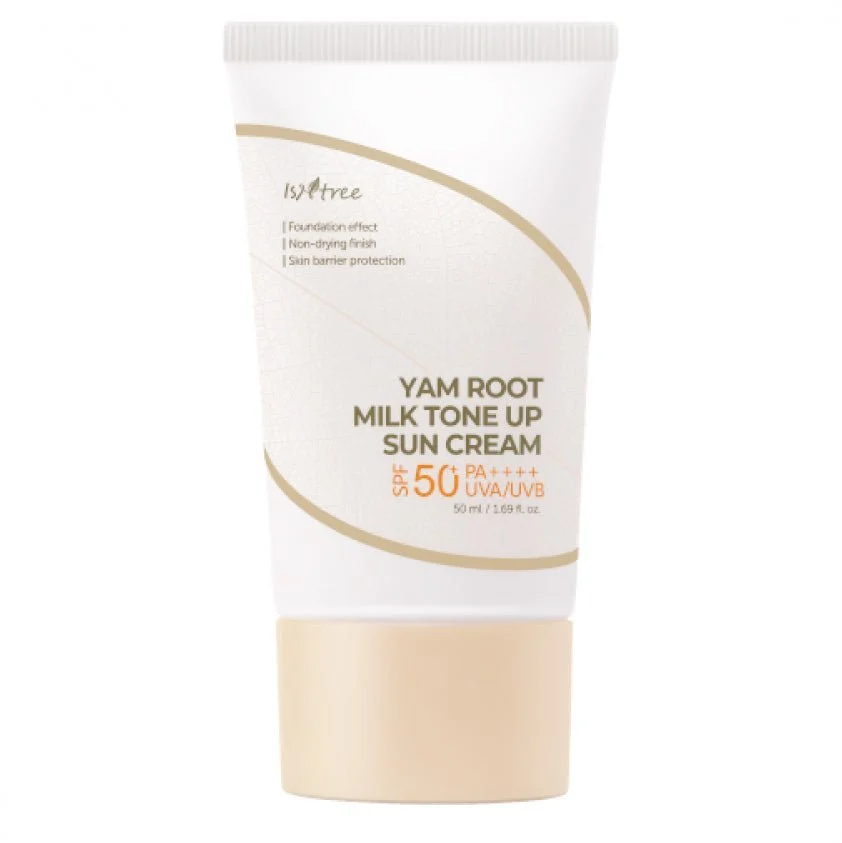 Crema solare tonificante al latte di radice di igname 50 ml