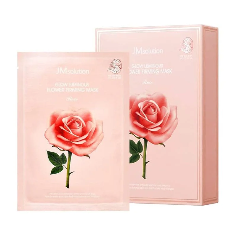 Glow Maschera Rassodante Luminosa Fiore Rosa 30ml