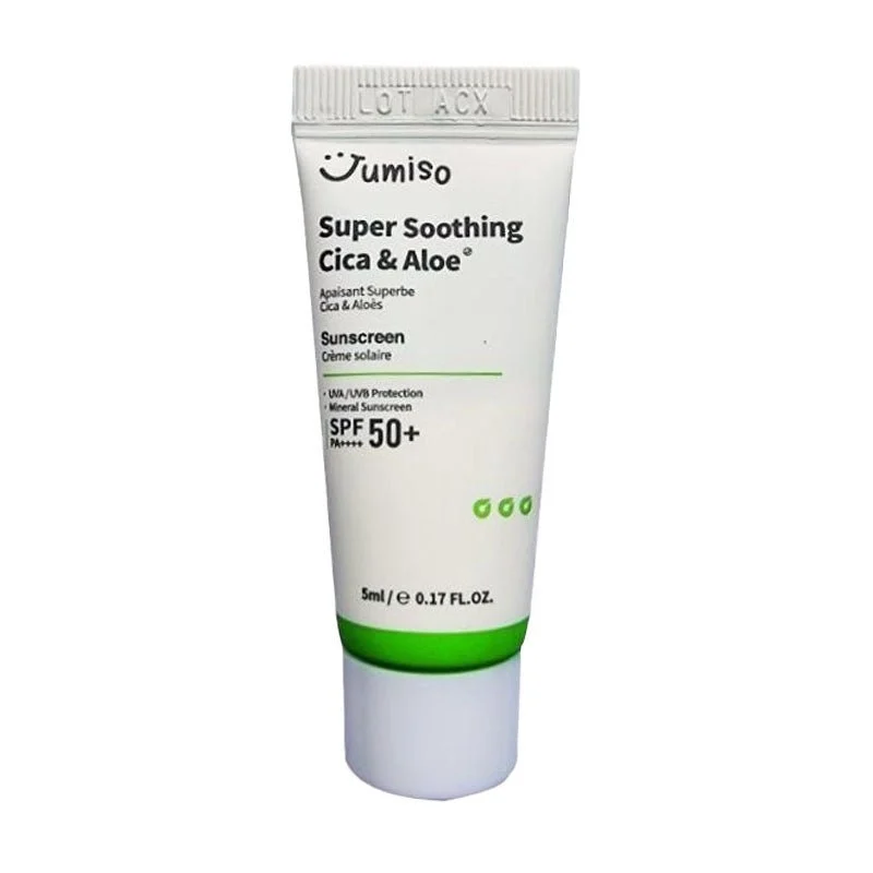 Crema solare super lenitiva alla cica e aloe mini 5 ml
