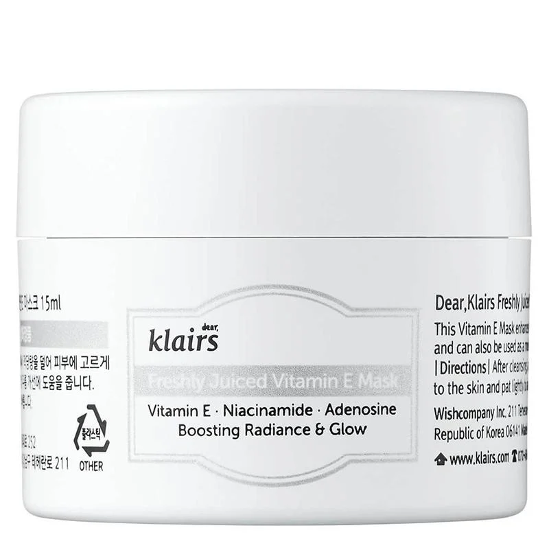Maschera alla vitamina E Freshly Juiced Mini 15ml