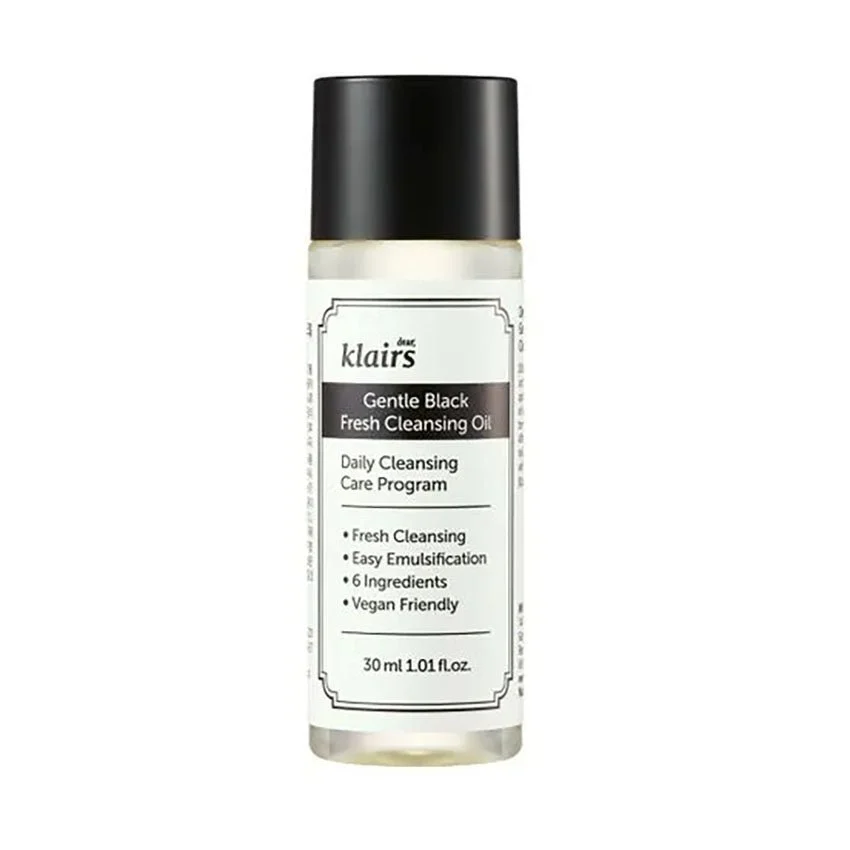 Olio detergente delicato nero fresco Mini 30 ml