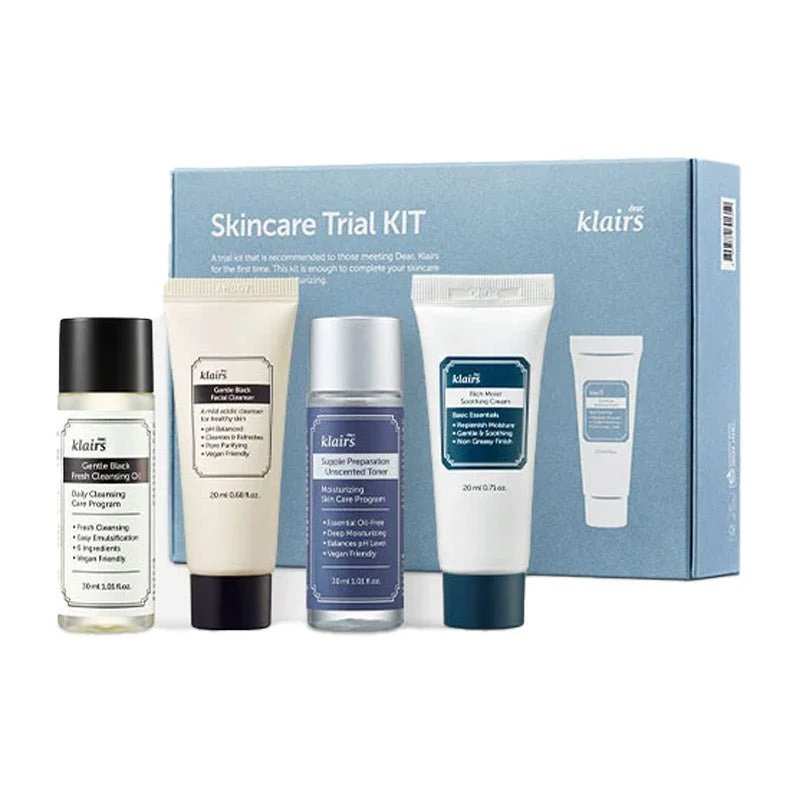 Kit di prova per la cura della pelle (4 pezzi)