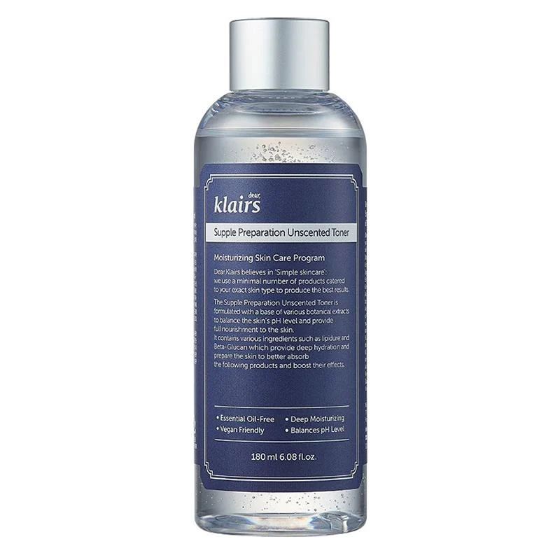 Preparazione Supple senza profumo Toner 180 ml (senza scatola)