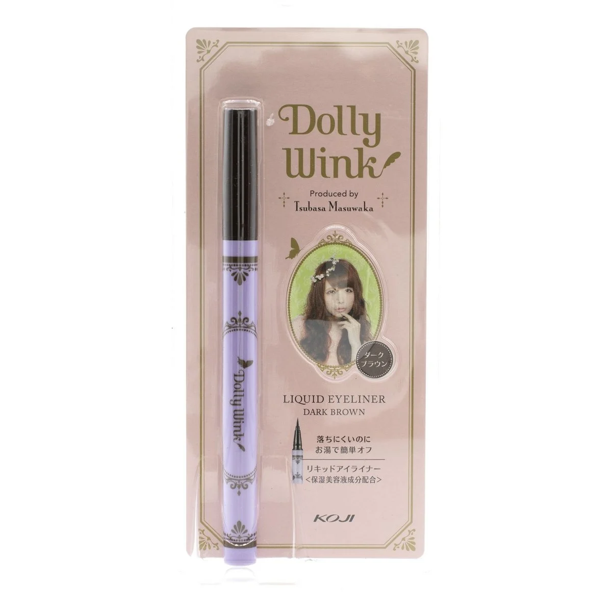 Eyeliner liquido Dolly Wink (marrone scuro)