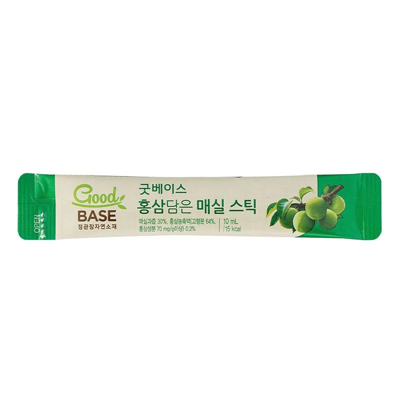 Ginseng Rosso Coreano Con Bastoncino Di Prugna10ml