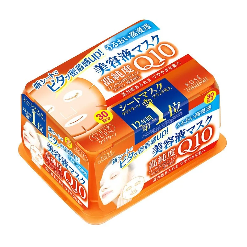 Clear Turn Essence Mask Coenzyme Q10 (30 maschere)