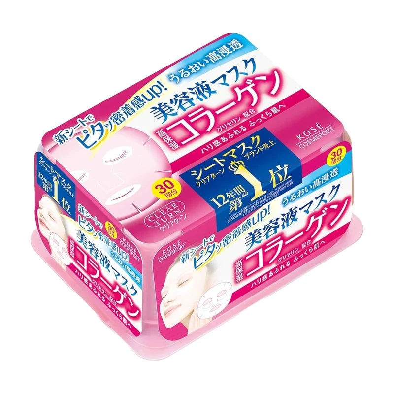 Clear Turn Essence Mask Collagen (30 maschere)