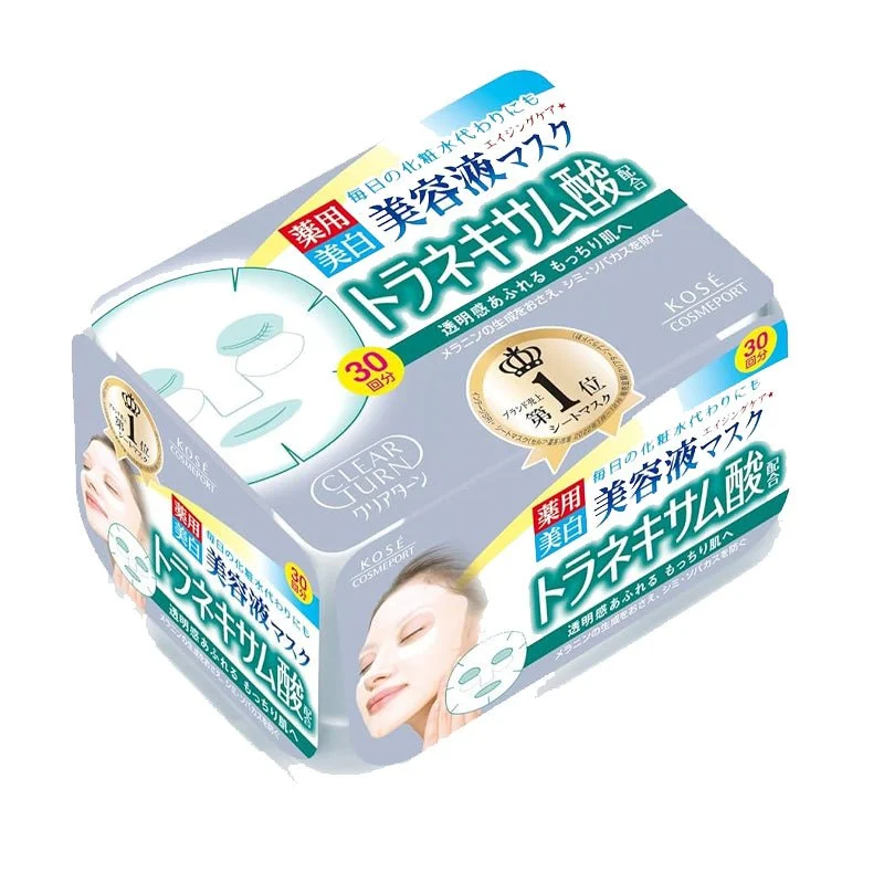 Clear Turn Essence Mask Acido tranexamico (30 maschere)