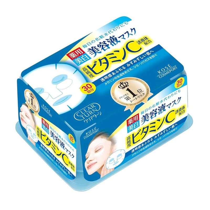 Clear Turn Essence Mask Vitamin C (30 maschere)