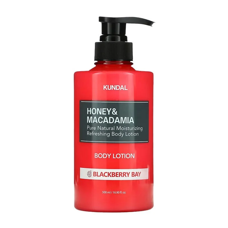Lozione per il corpo rinfrescante idratante naturale pura al miele e macadamia 500 ml