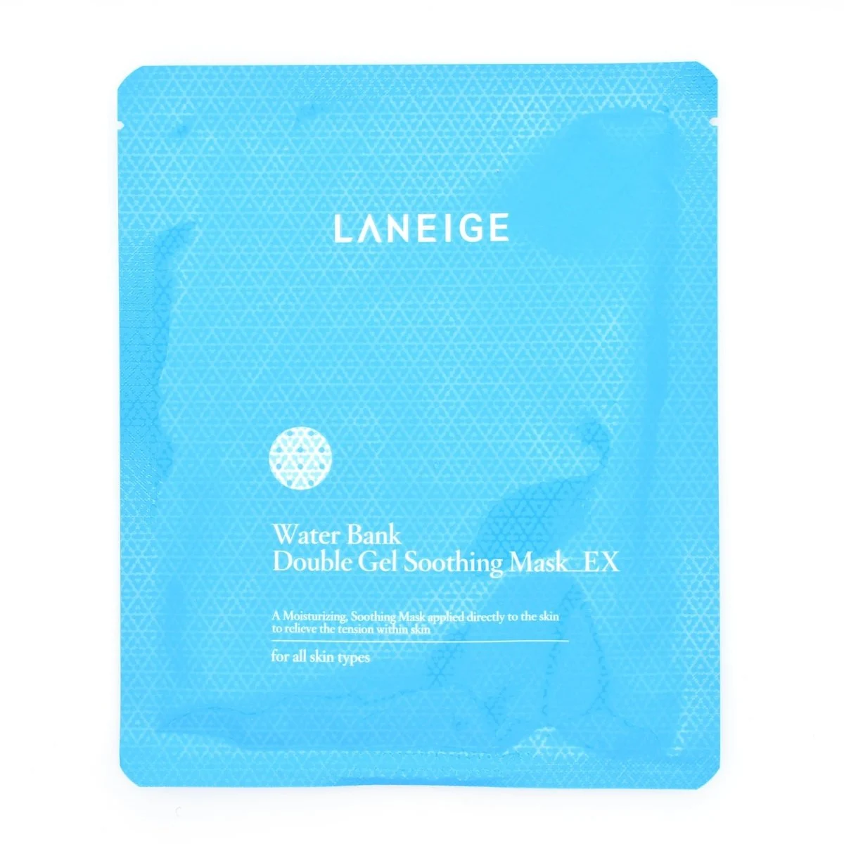 Maschera lenitiva doppio gel Water Bank EX