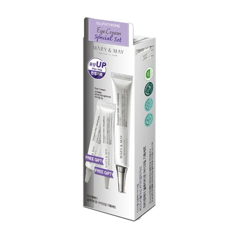 Set speciale crema per gli occhi al glutatione (crema per gli occhi 30 g + 2 creme per gli occhi 12 g)