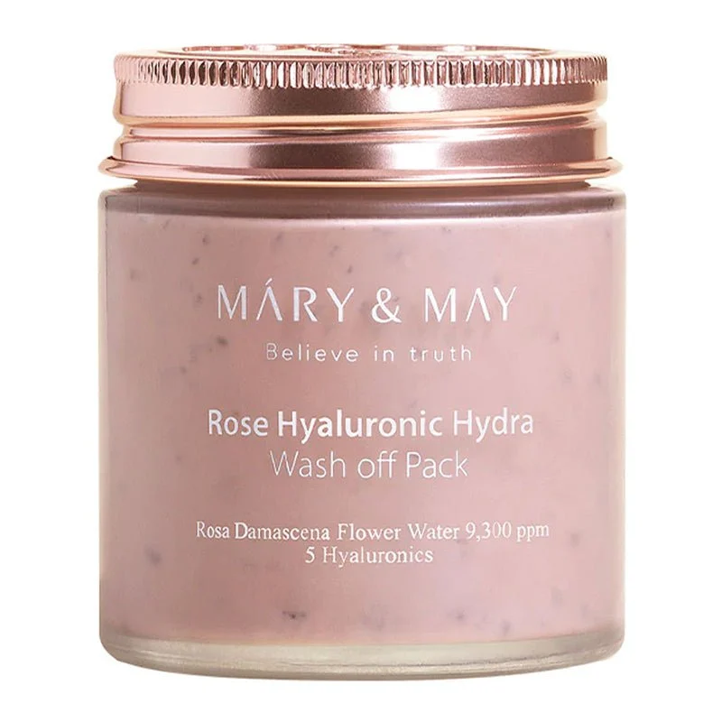 Confezione di lavaggio con idratazione alla rosa ialuronica 125 g