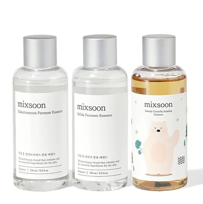 Set di stratificazione di essenze n. 1 (Soondy Centella Asiatica + Galactomyces + Bifida) 100 ml x 3 pezzi