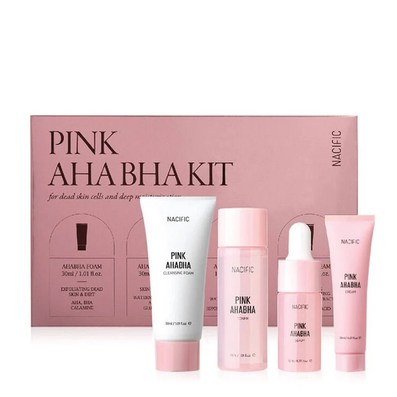 Kit AHA BHA rosa