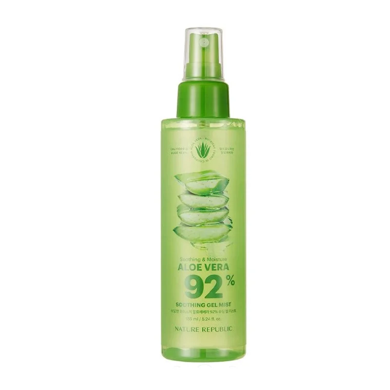 Lenitivo e idratante Aloe Vera 92% Gel lenitivo Mist 155ml