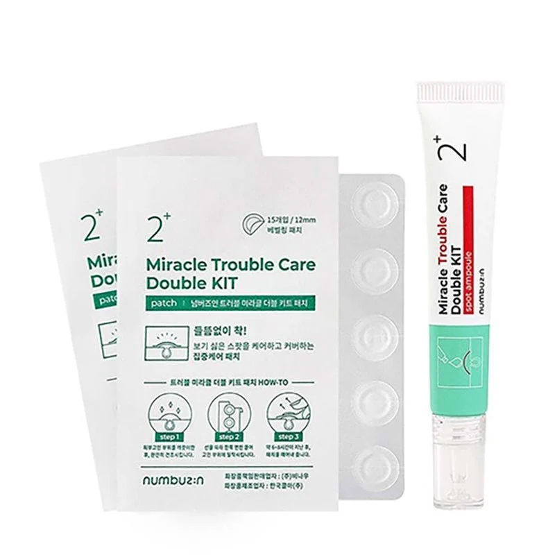 Kit doppio Miracle Trouble Care No.2 (Spot Ampoule 20ml + Patch 30ea)
