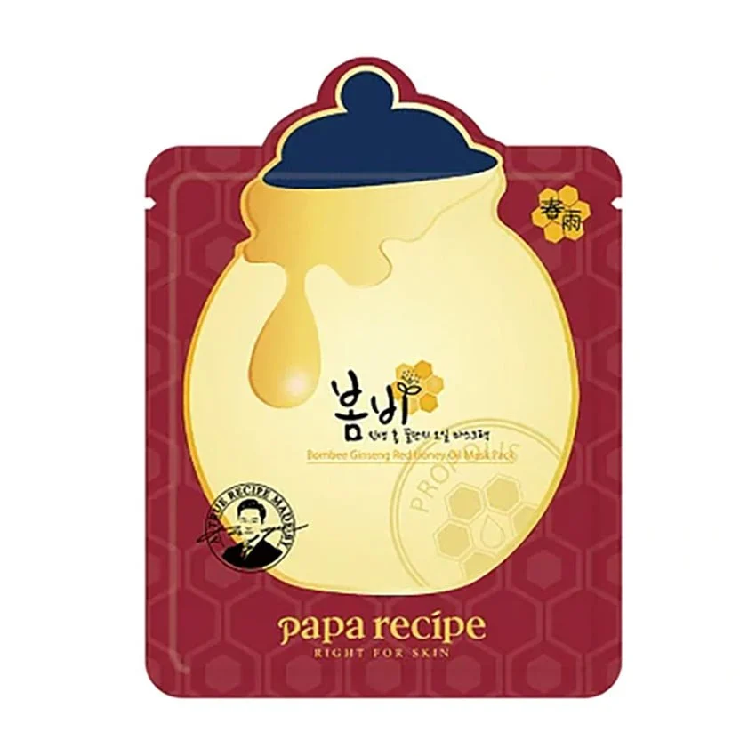 Maschera all'olio di miele rosso Bombee Ginseng